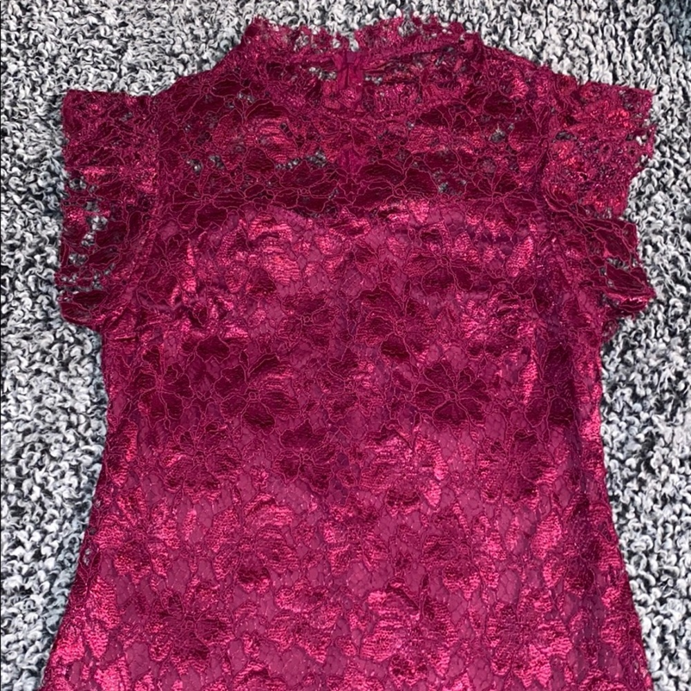 Violet Laced Dress